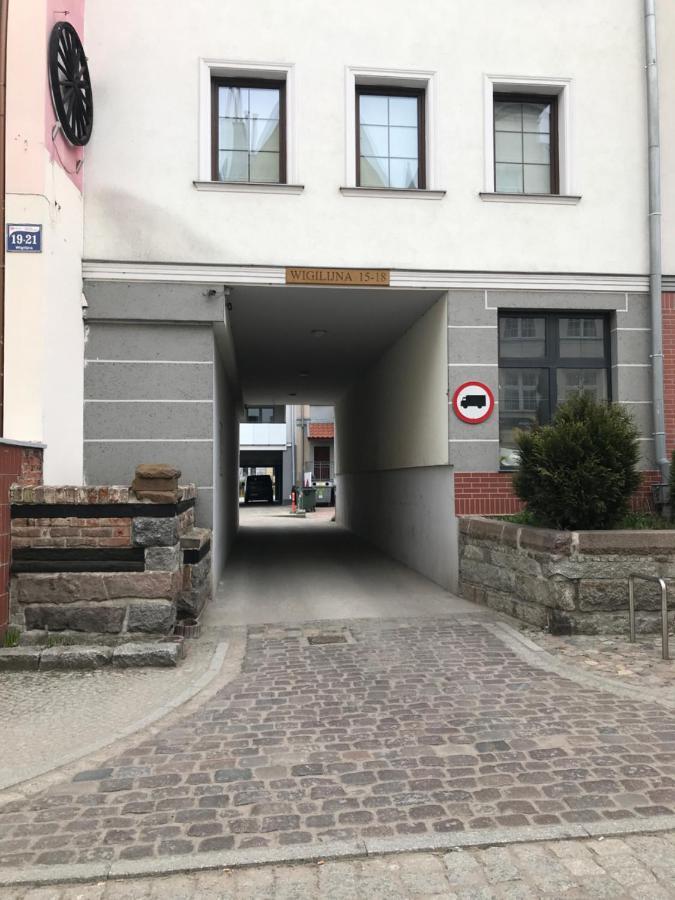 Apartament Wigilijna Premium Starowka Elblag Exteriör bild