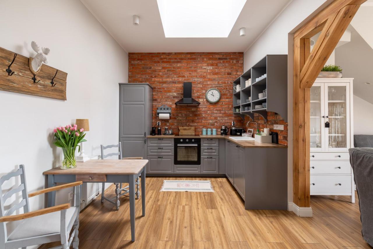 Apartament Wigilijna Premium Starowka Elblag Exteriör bild